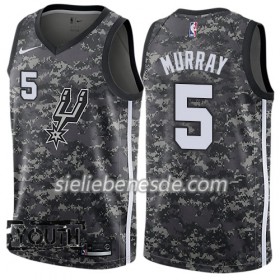 Kinder NBA San Antonio Spurs Trikot Dejounte Murray 5 Nike City Edition Schwarz Swingman